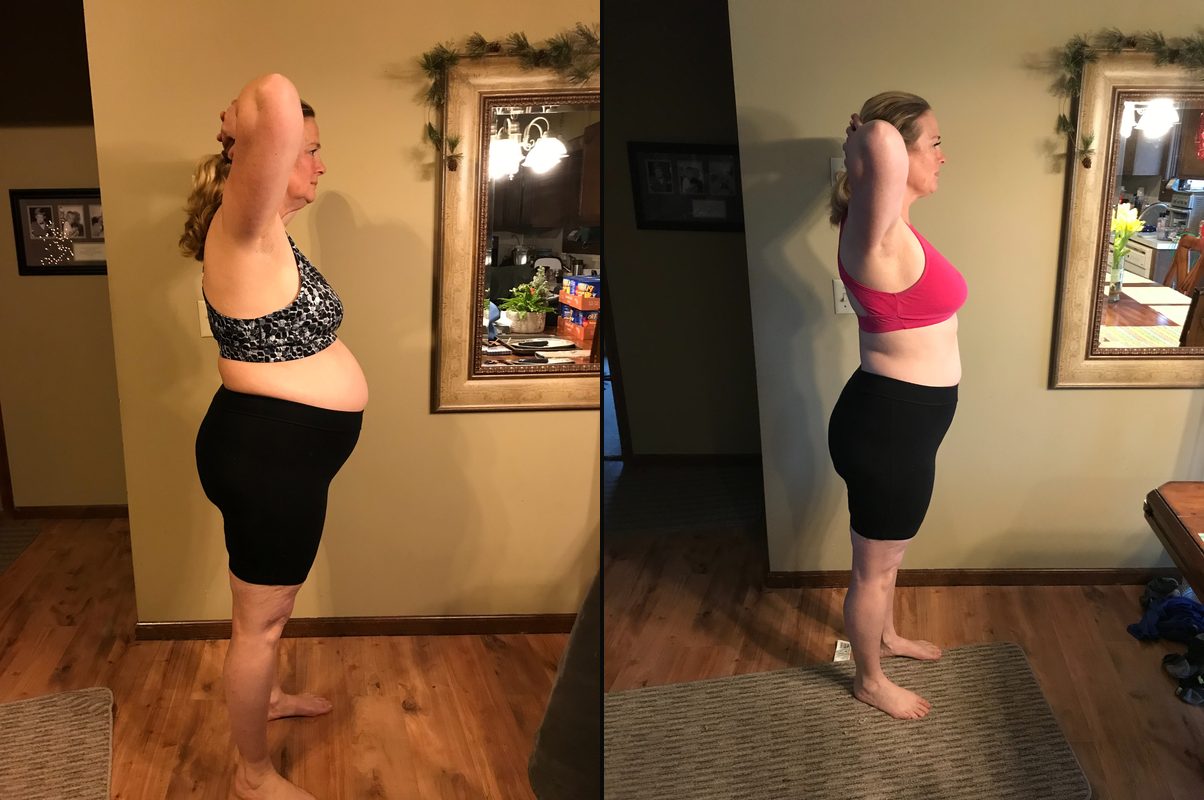 Member before and after transformation