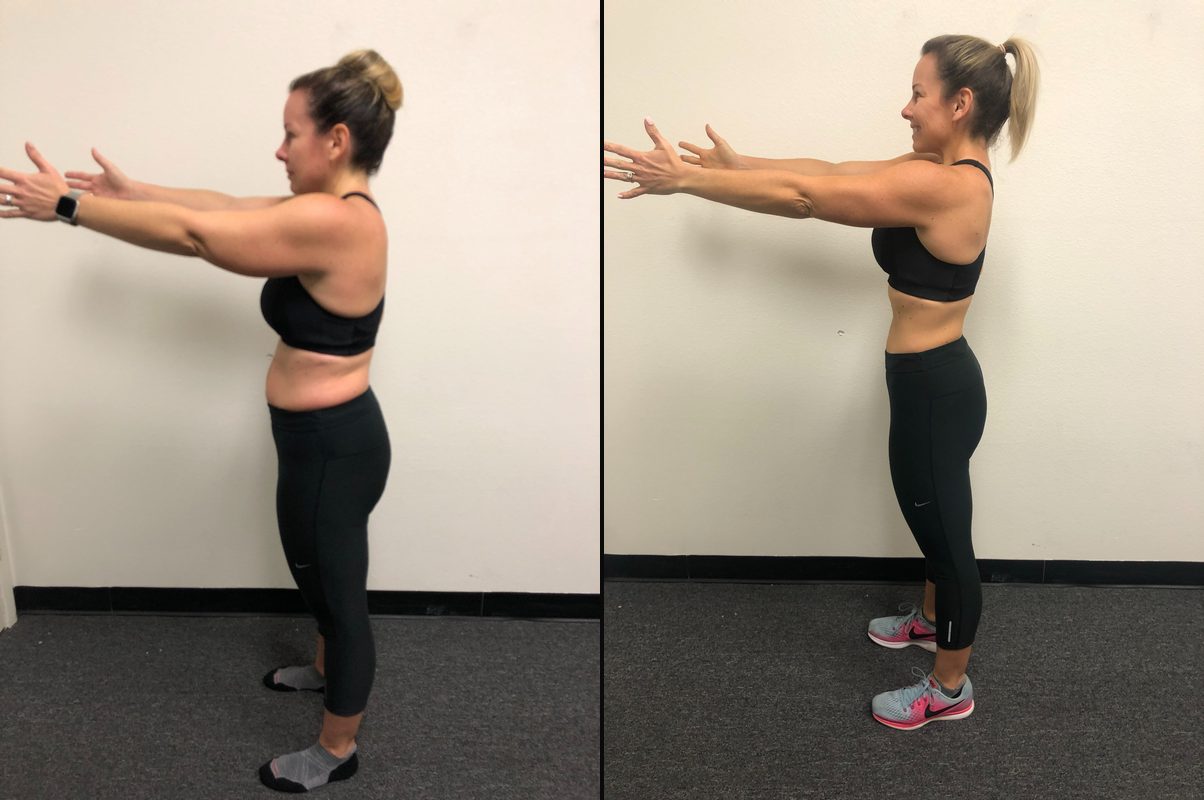 Member before and after transformation
