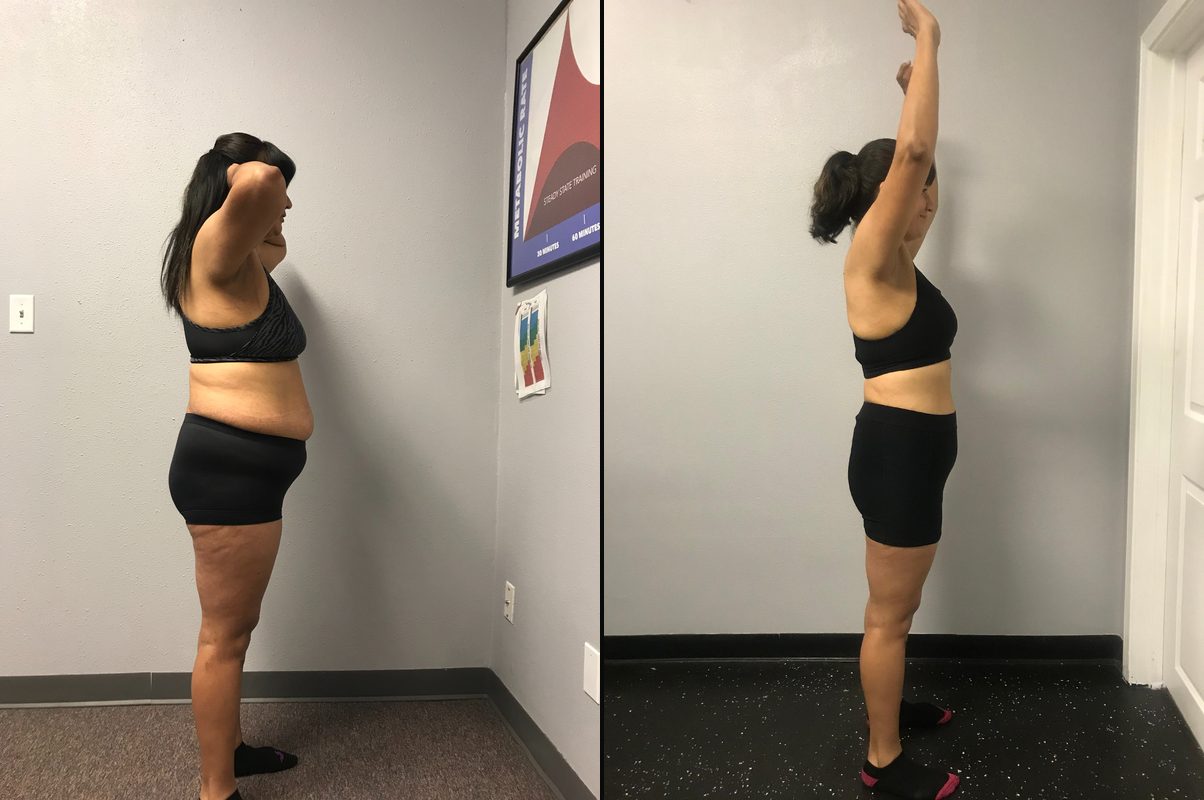 Member before and after transformation